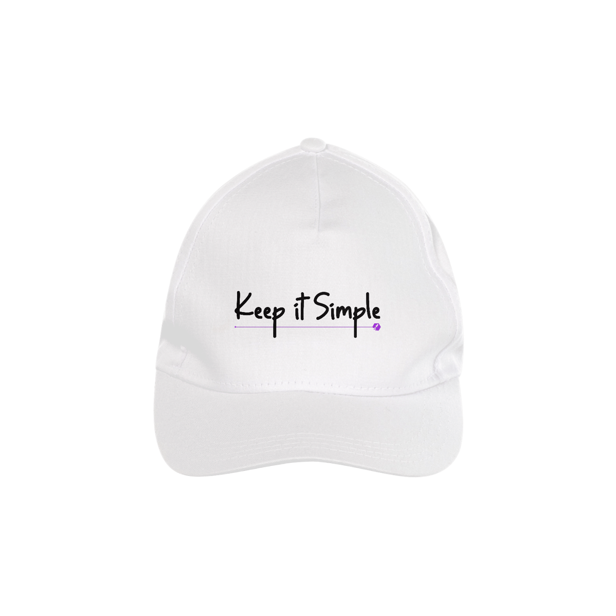 Nome do produto: Boné Prime Confort Keep It Simple Branco