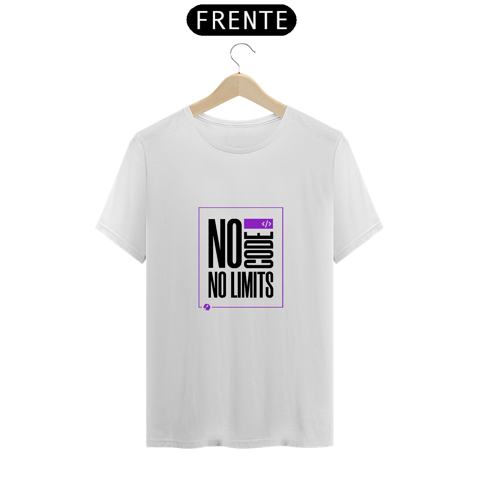 Camiseta Classic No Code No Limits Branca 