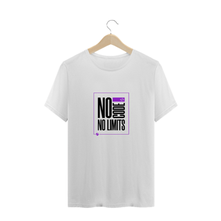 Camiseta Plus Size No Code No Limits Branca 