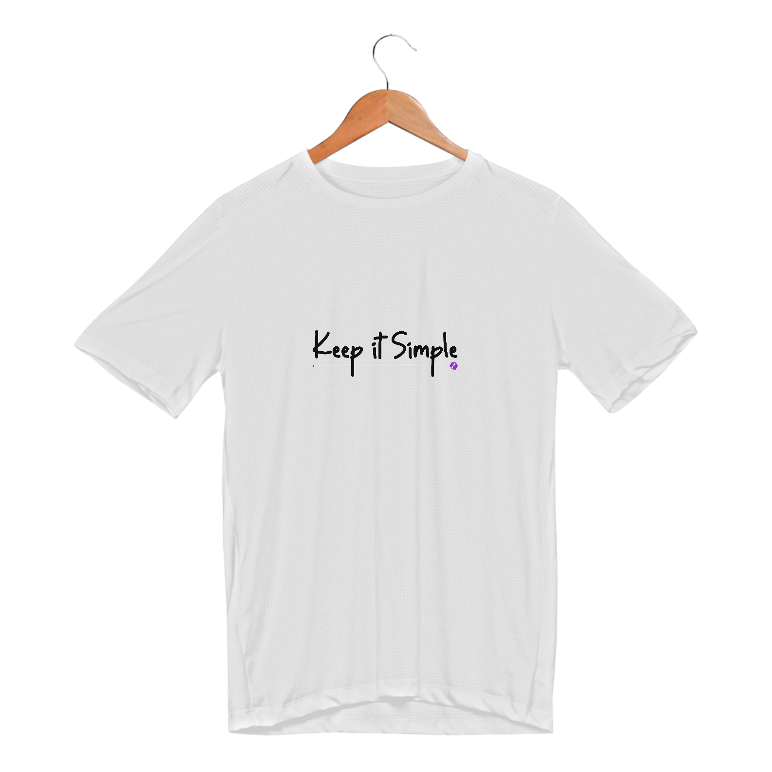 Camiseta Sport Dry UV Kepp It Simple Branca