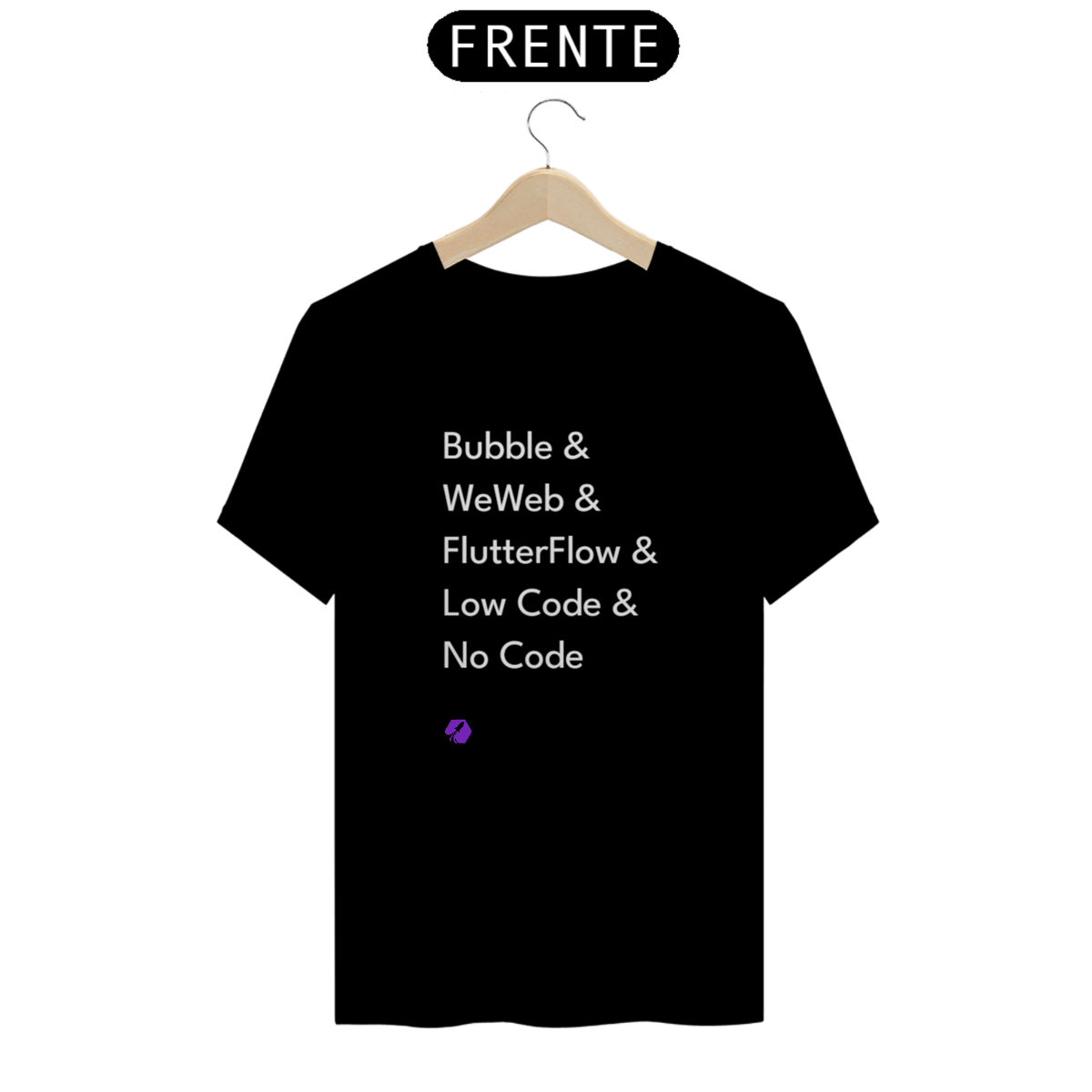 Nome do produto: Camiseta Prime Ferramentas No Code Preta