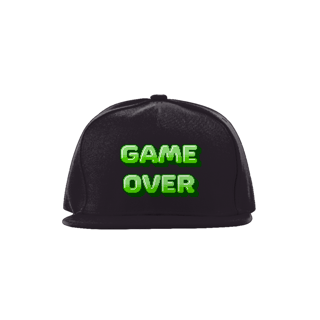 Nome do produto Boné GAME OVER