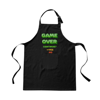 Nome do produto Avental GAME OVER