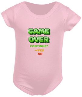 Nome do produto Body Infantil GAME OVER Arcade