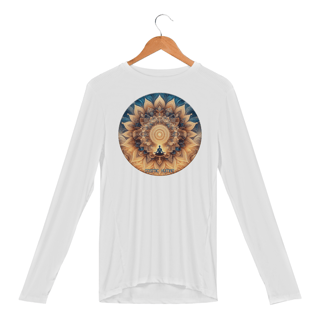 Mandala 5 Circular - Manga Longa Sport Dry UV