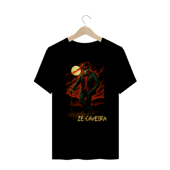 Camiseta Plus Size Zé Caveira