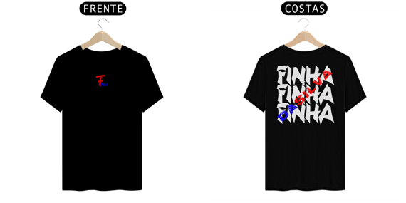 CAMISA PRETO DA FINHA MASCULINO