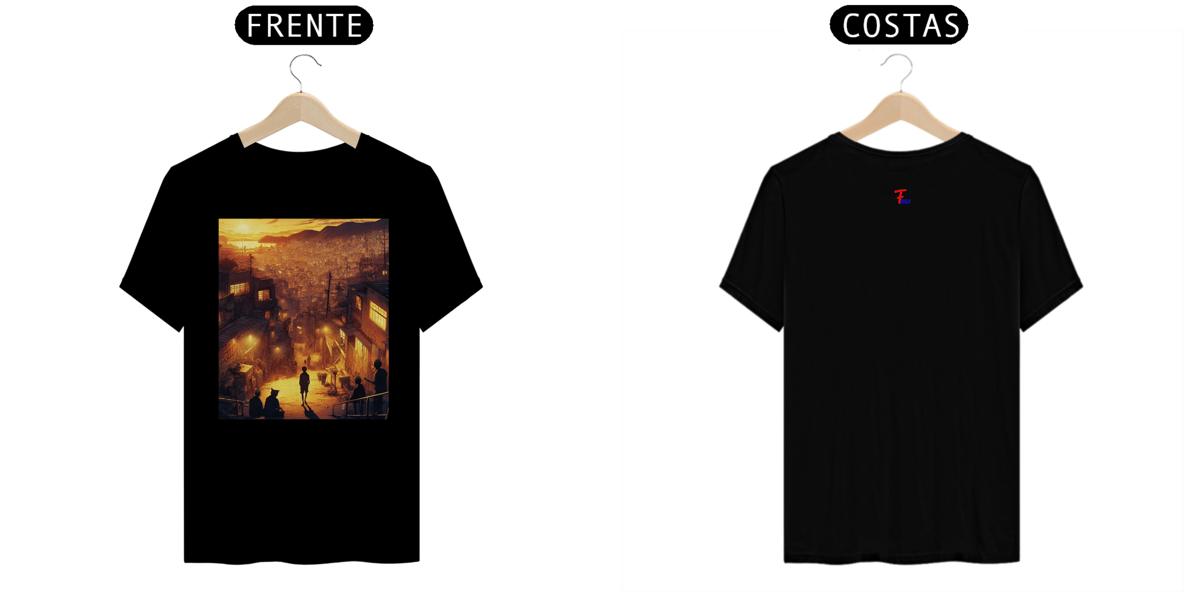 Nome do produto: CAMISA DA FINHA COM ESTAMPA FAVELA