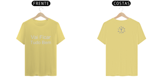Nome do produto Camiseta Estonada Letra Única Mensagem Vai Ficar tudo Bem