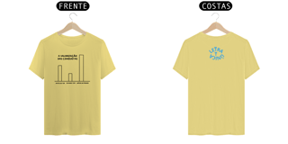 Nome do produto Camiseta Estonada Letra Unica  Mensagem A Valorização Das Conquistas