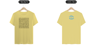 Nome do produto Camiseta Estonada Letra Unica Engajamento Caça Palavra