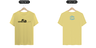 Nome do produto Camiseta Estonada Letra Unica Mensagem Confia