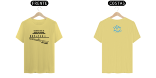 Nome do produto Camiseta Estonada Letra Unica Engajamento  Não Tenha Medo