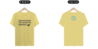 Nome do produto Camiseta Estonada Letra Unica Baianidade Num Se Avexe Pta