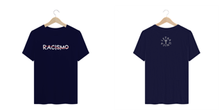 Nome do produto Camiseta Pluz Size Letra Única Prime Engajamento Racismo