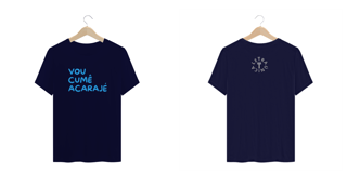 Nome do produto Camiseta Prime Plus Size Letra Unica Baianidade