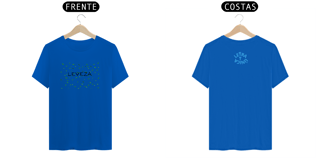 Nome do produto Camiseta Prime Letra Unica Mensagem Leveza