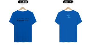Nome do produto Camiseta Letra Unica Prime Mensagem Silenciar e Tomar Partido
