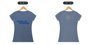 Nome do produto Baby Look Estonada Letra Única Baianidade Banho de Alfazema