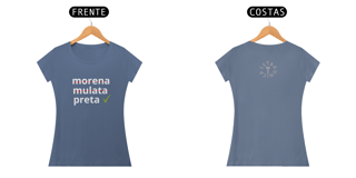 Nome do produto Baby Look Estonada Letra Única Engajamento