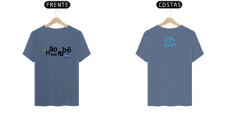 Camiseta Estonada Letra Unica Mensagem Não Sou Robô
