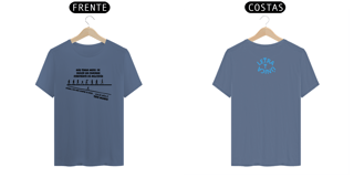 Nome do produto Camiseta Estonada Letra Unica Engajamento  Não Tenha Medo