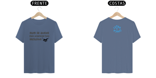 Nome do produto Camiseta Estonada Letra Unica Baianidade Num Se Avexe Pta