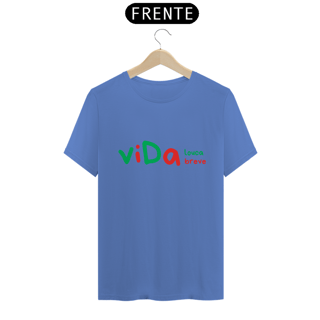 Nome do produto Camiseta Estonada Letra Única Mensagem Vida Louca