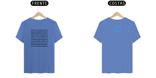 Nome do produto Camiseta Estonada Letra Unica Engajamento Caça Palavra