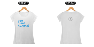 Nome do produto Babt Look Prime Letra Única Baianidade Vou Cumê Acarajé