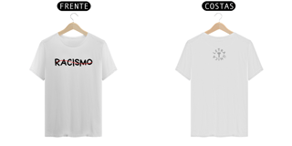 Nome do produto Camiseta Prime Letra  Única Não ao Racismo
