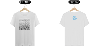 Camiseta Prime Letra Unica Engajamento Caça Palavra