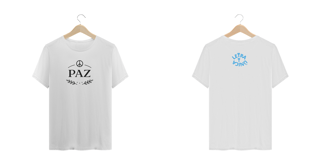 Nome do produto Camiseta Prime Letra Unica Plus Size Paz II