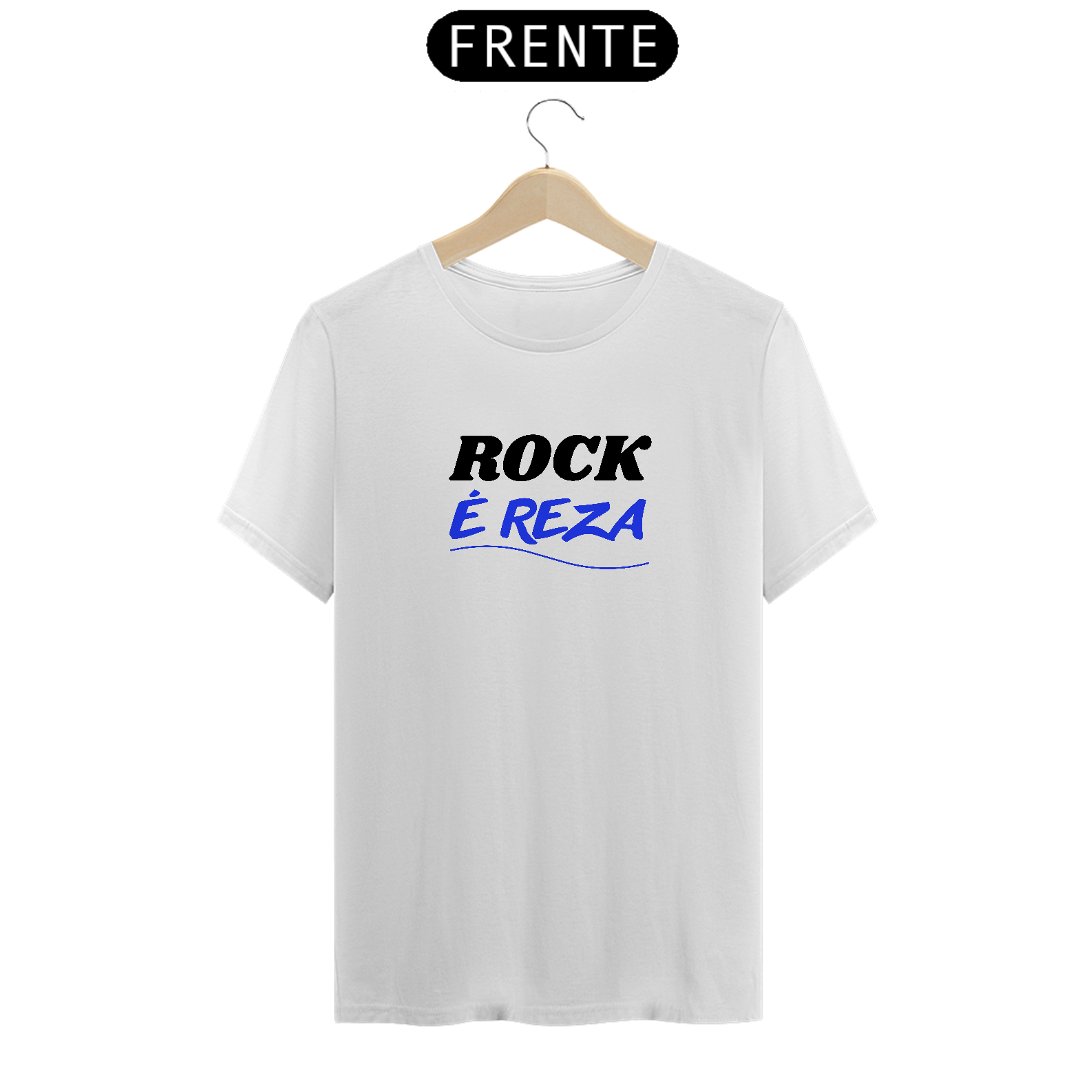 Camiseta Prime Engajamento Rock é Reza