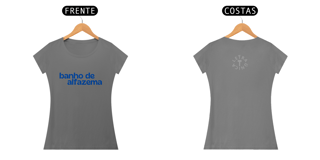 Nome do produto Baby Look Estonada Letra Única Baianidade Banho de Alfazema