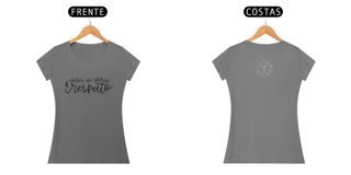 Nome do produto Baby Look Estonada Letra Única Engajamento Antes de Flores Respeito