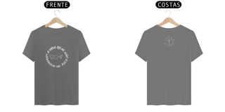 Nome do produto Camiseta Estonada Letra Única Mensagem A vida Real Não Está  no Instagram
