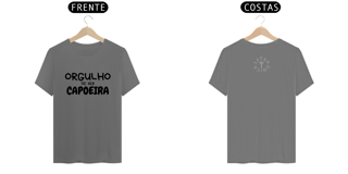 Nome do produto Camiseta Estonada Letra Única Engajamento Orgulho de Ser Capoeira