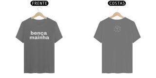 Nome do produto Camiseta Estonada Letra Única Baianidade Bença Mainha