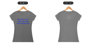 Nome do produto Baby Look Estonada Letra Única Ema Ema Ema