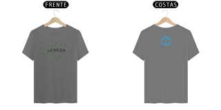 Nome do produto Camiseta Estonada mensagem Letra Unica Leveza