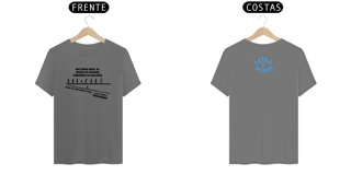 Nome do produto Camiseta Estonada Letra Unica Engajamento  Não Tenha Medo