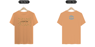 Camiseta Estonada mensagem Letra Unica Leveza