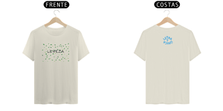 Nome do produto Camiseta Prime Letra Unica Mensagem Leveza