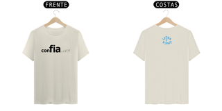 Nome do produto Camiseta Prime Letra Unica Mensagem Confia