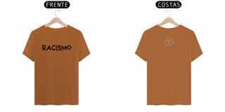 Nome do produto Camiseta Prime Letra  Única Não ao Racismo