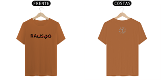 Nome do produto Camiseta Prime Letra Única Não ao Racismo 2