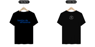 Camiseta Prime Letra Ùnica Baianidade Banho de Alfazema