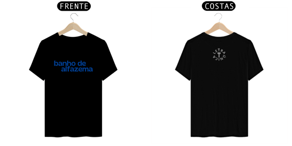 Camiseta Prime Letra Ùnica Baianidade Banho de Alfazema