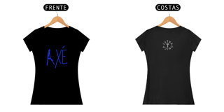 Nome do produto Baby Look Prime Letra Única Baianidade Axé